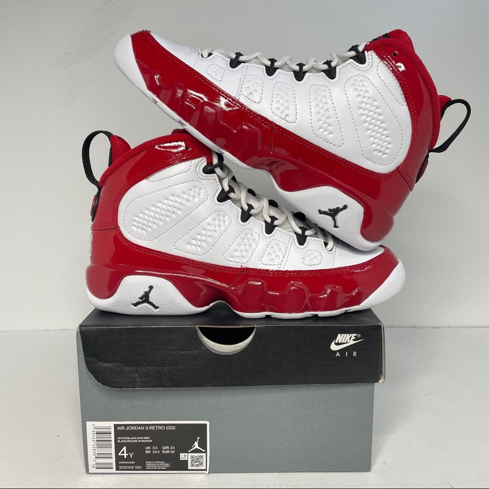 Nike Air Jordan 9 Retro GS “Gym Red” NEW - Picture 1 of 4